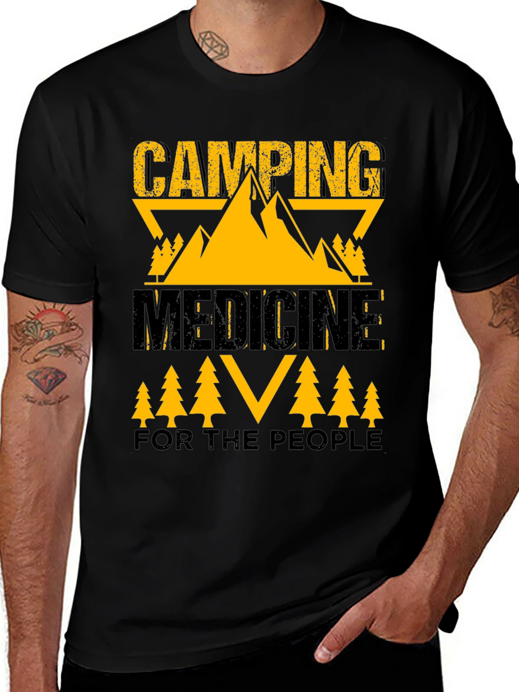 Camping Medicine Graphic Tee