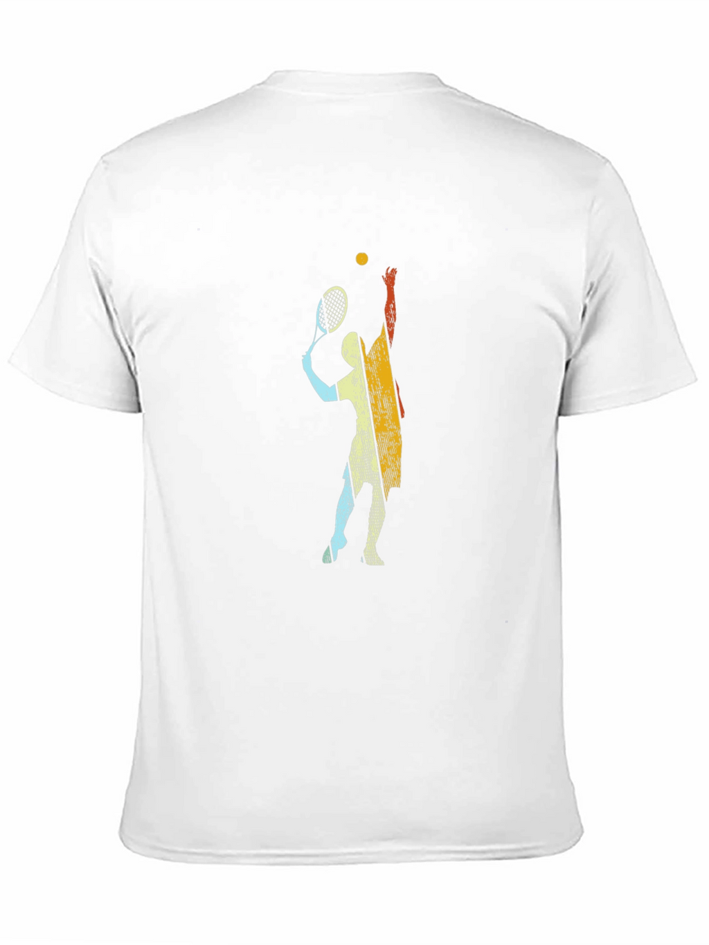 Tennis Player Graphic Tee - Serve Up Style