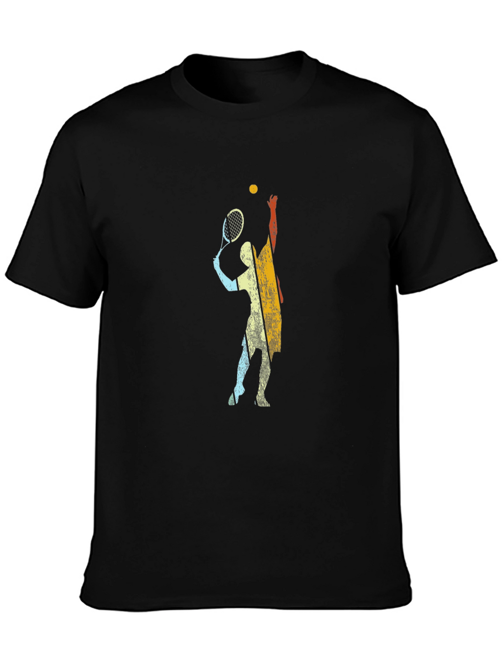 Tennis Player Graphic Tee - Serve Up Style