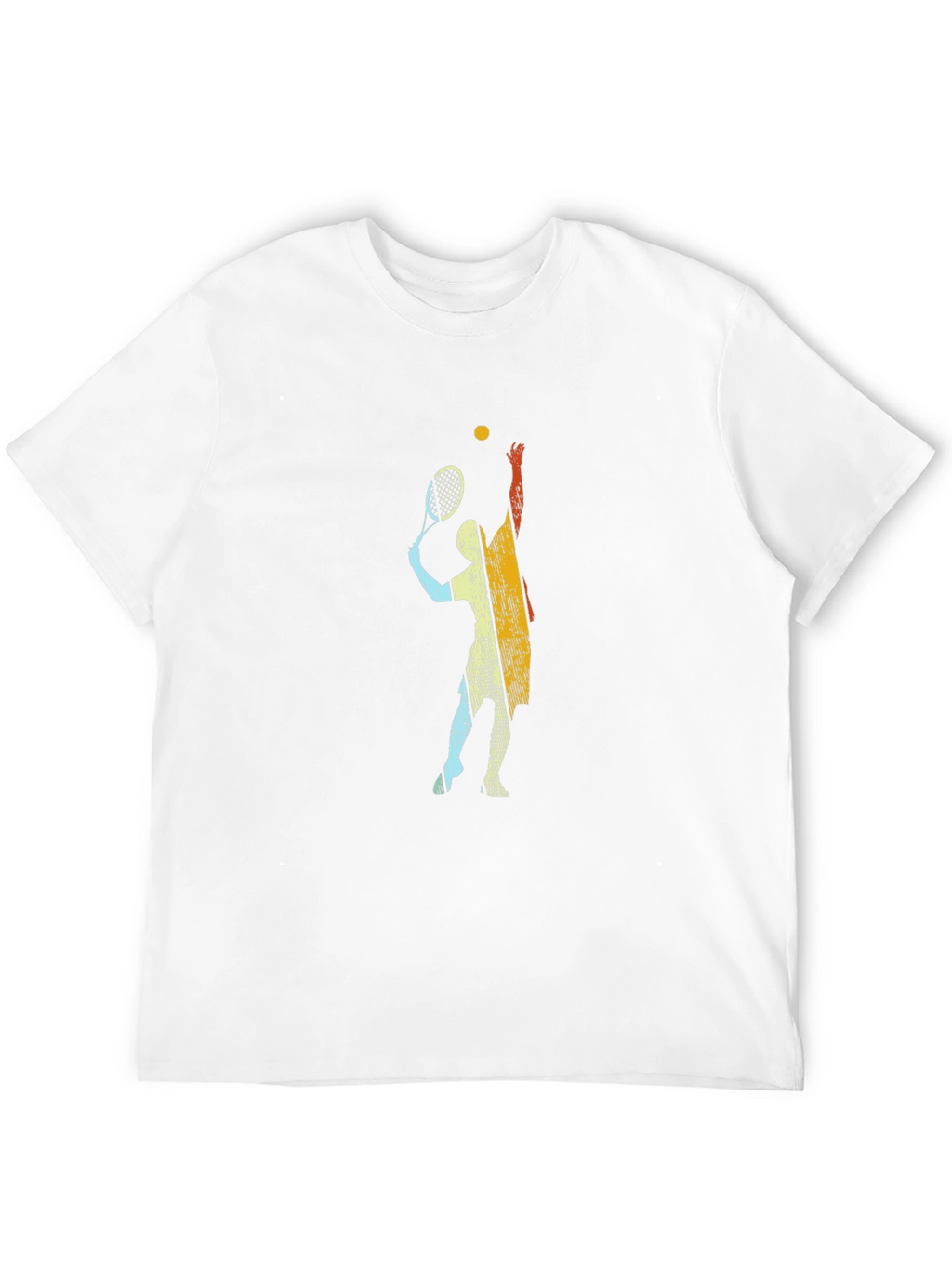 Tennis Player Graphic Tee - Serve Up Style