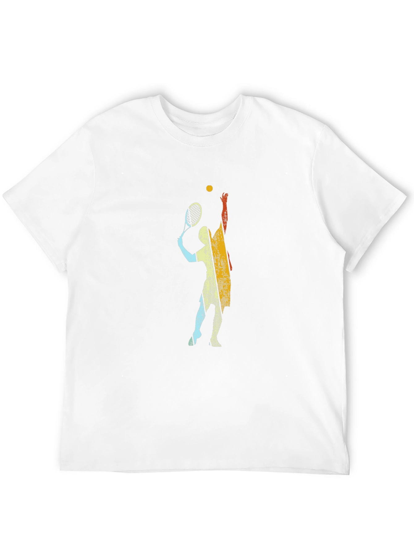 Tennis Player Graphic Tee - Serve Up Style