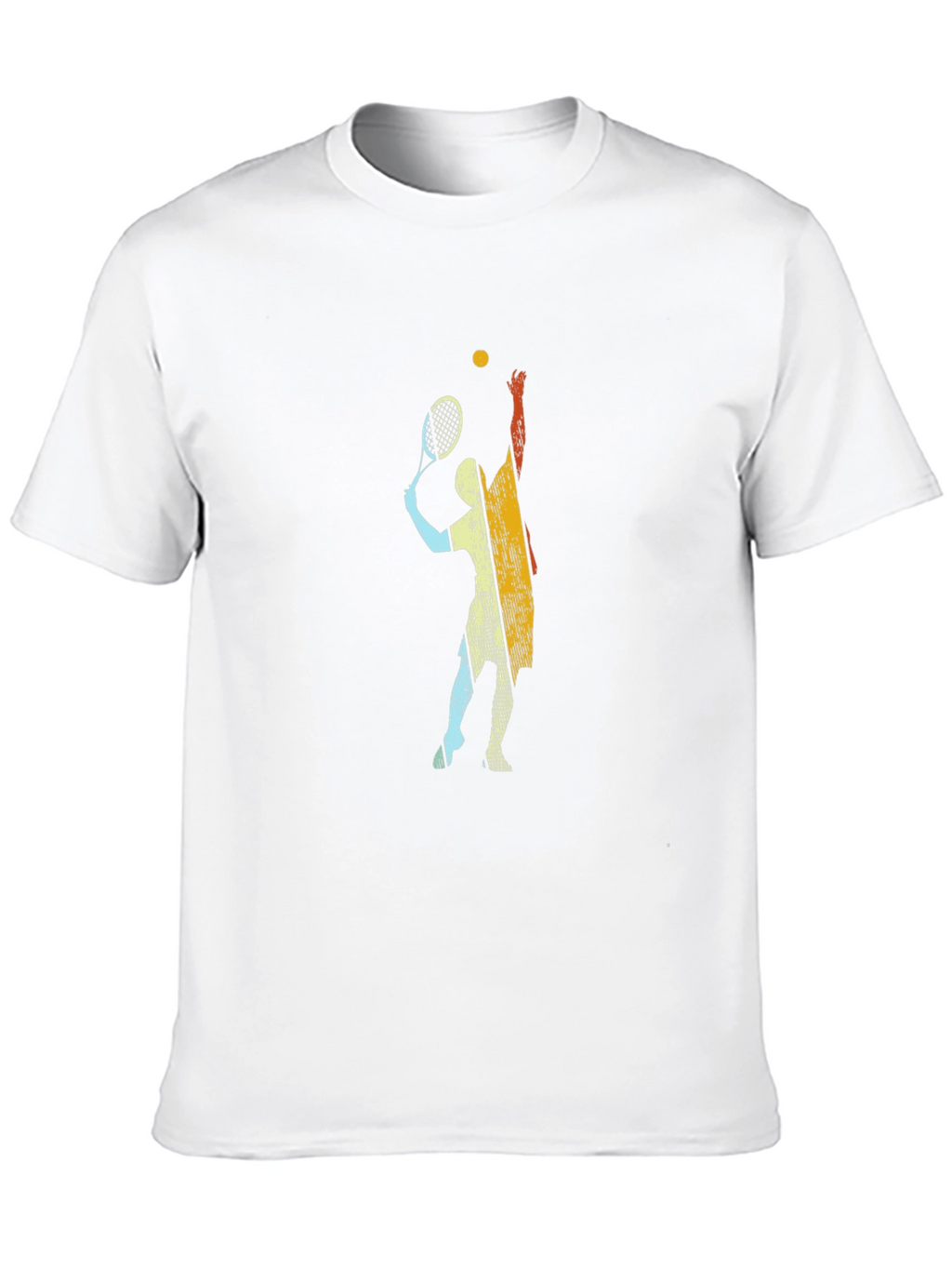 Tennis Player Graphic Tee - Serve Up Style