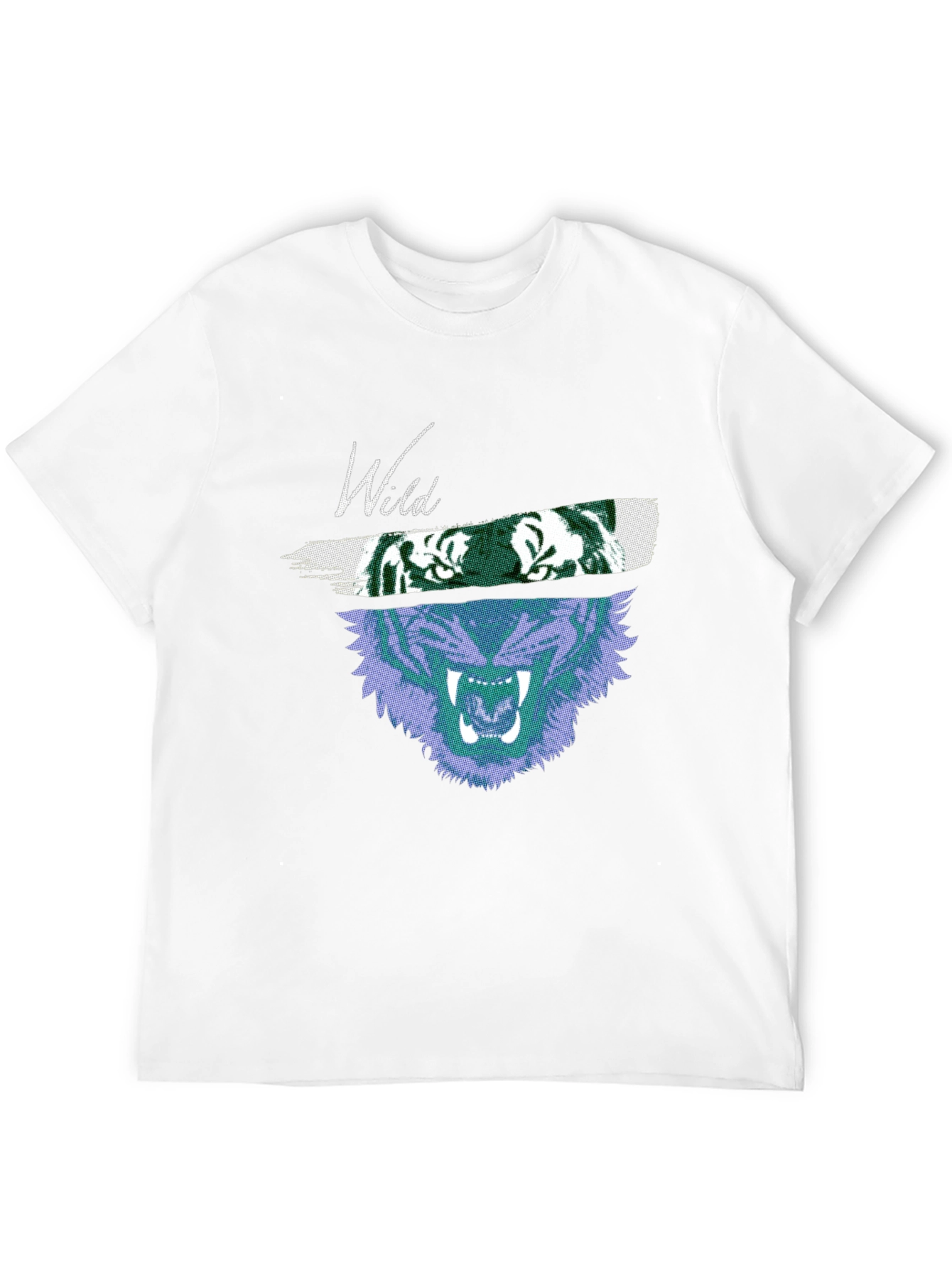 Wild Tiger Graphic T-Shirt - Black