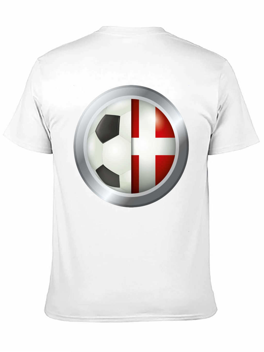 Denmark Soccer Flag T-Shirt