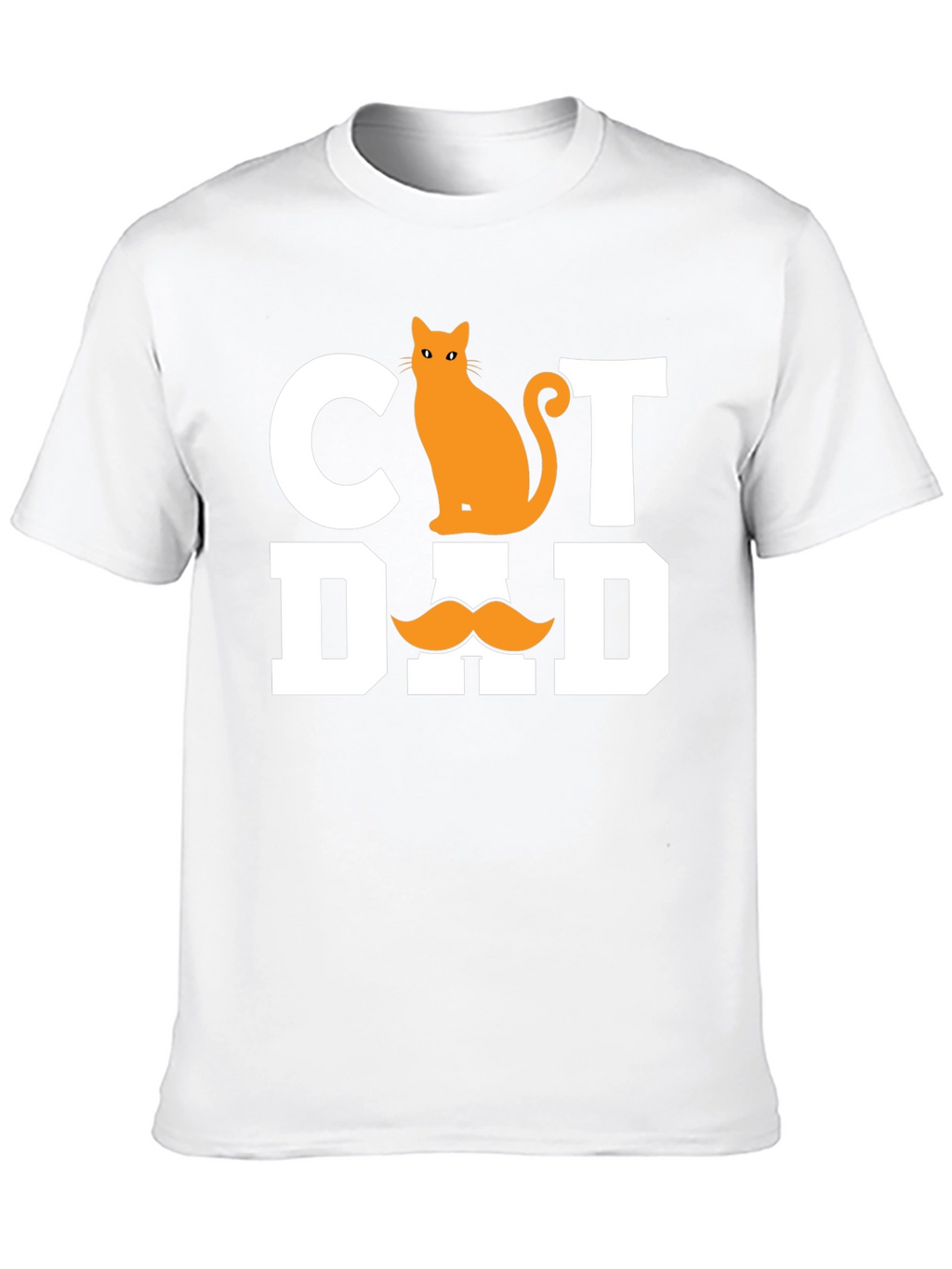 Cat Dad T-Shirt - Novelty Graphic Tee