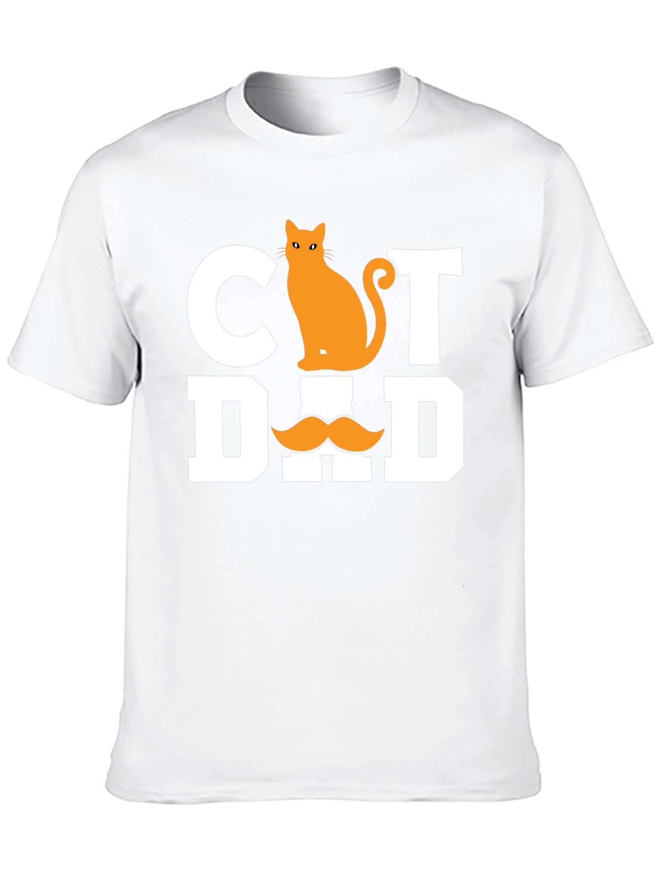Cat Dad T-Shirt - Novelty Graphic Tee