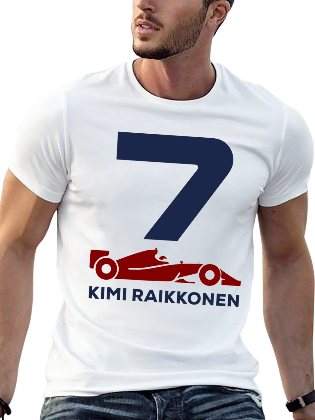 Kimi Raikkonen 7 F1 Racing T-Shirt