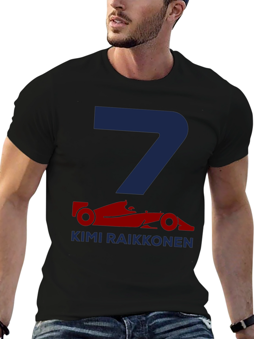 Kimi Raikkonen 7 F1 Racing T-Shirt