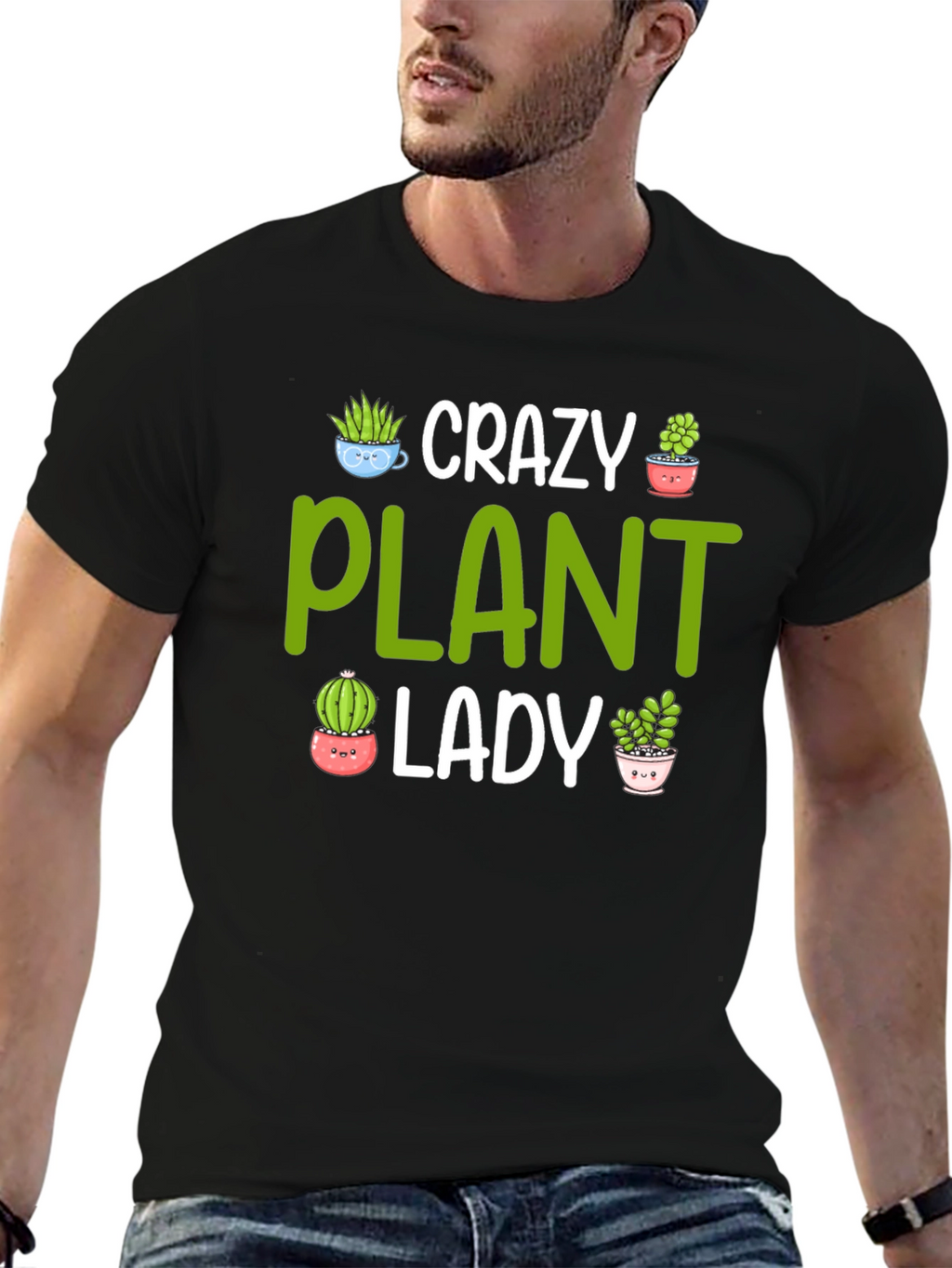 Crazy Plant Lady Graphic Tee