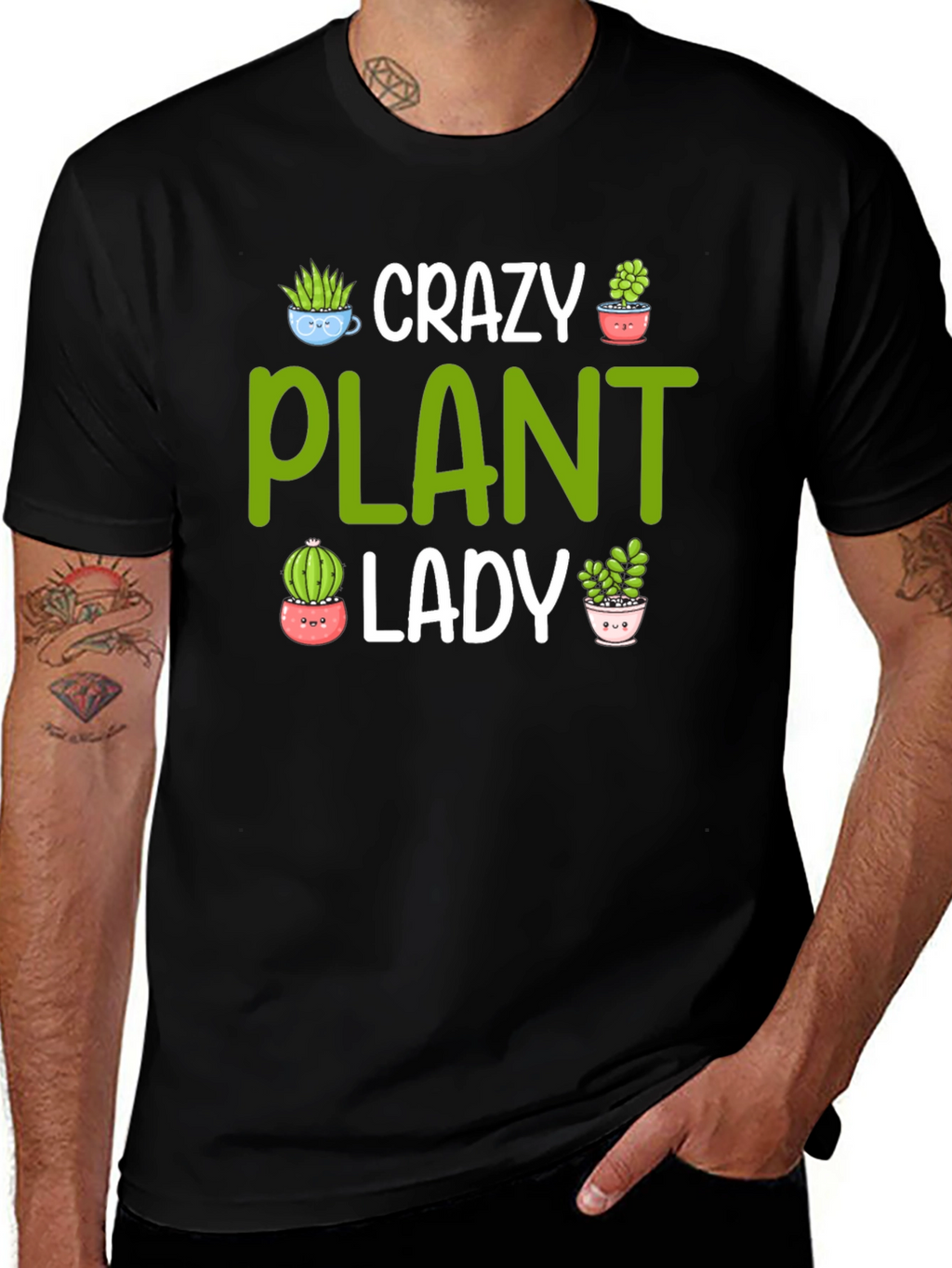 Crazy Plant Lady Graphic Tee