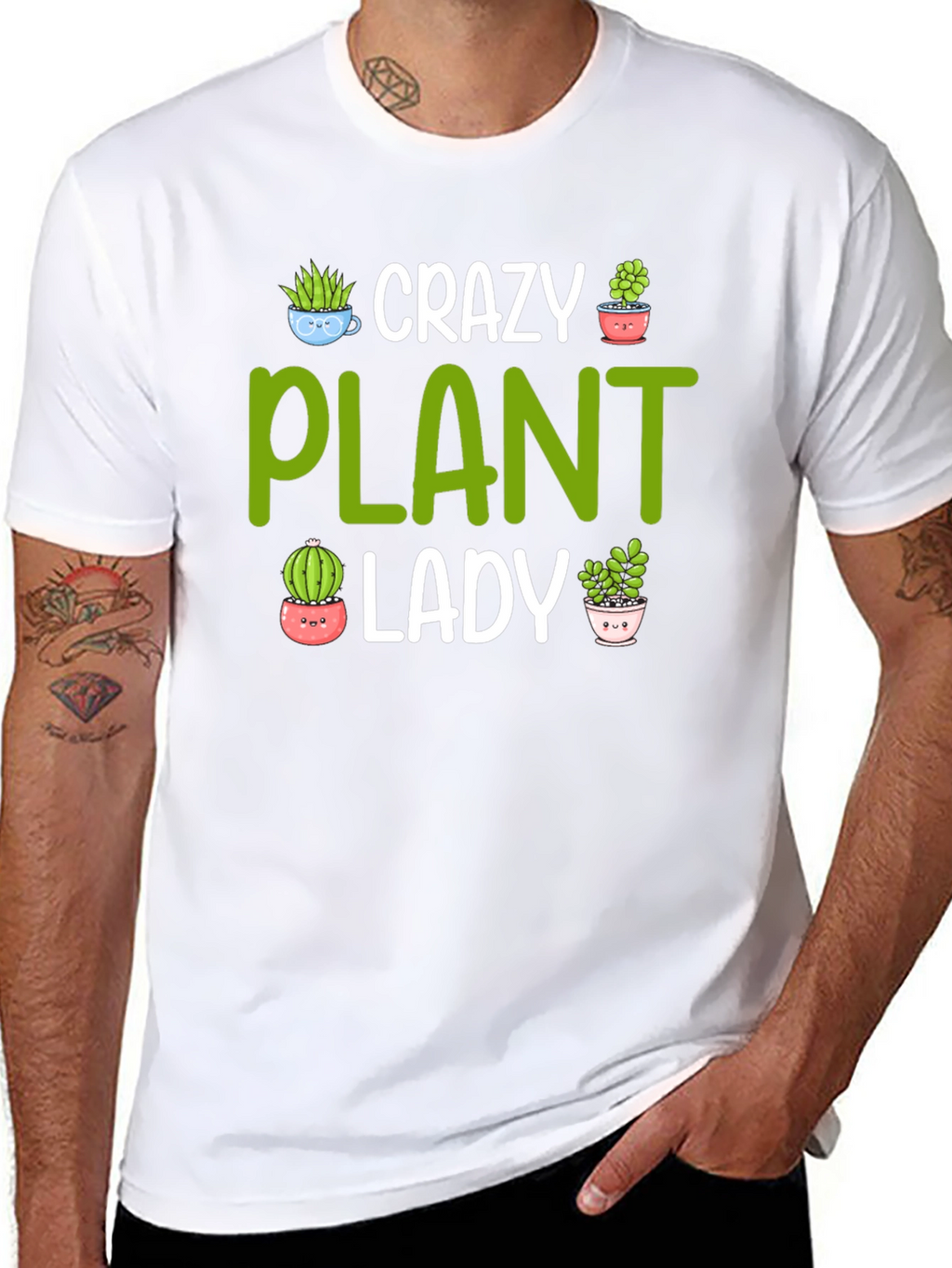 Crazy Plant Lady Graphic Tee