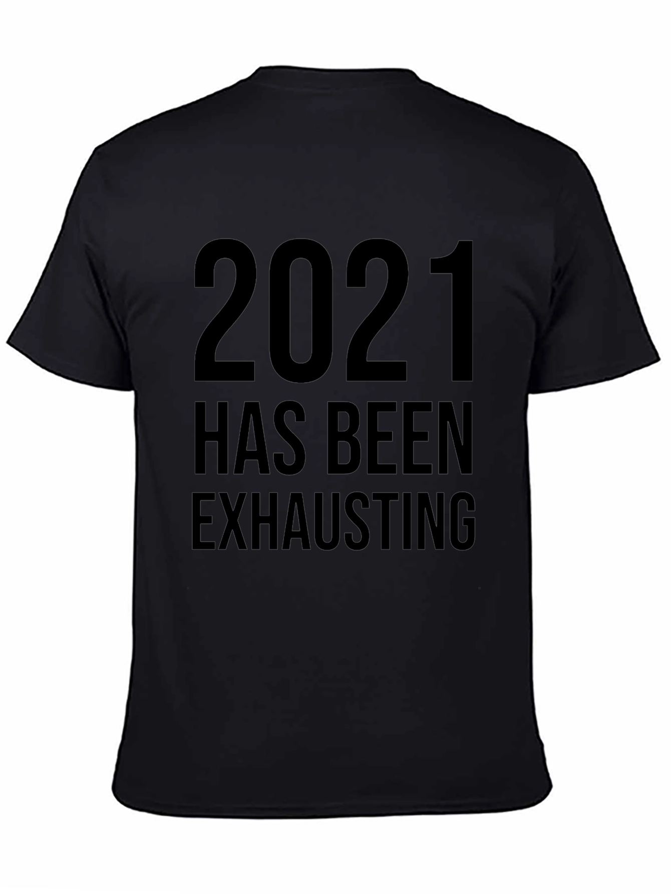 2021 Exhausting T-Shirt - Black