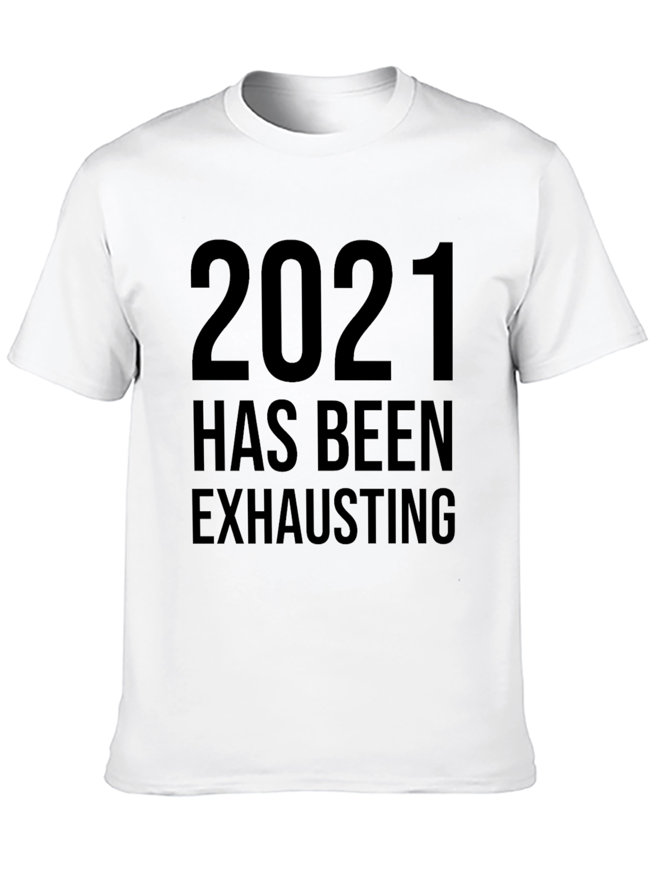 2021 Exhausting T-Shirt - Black