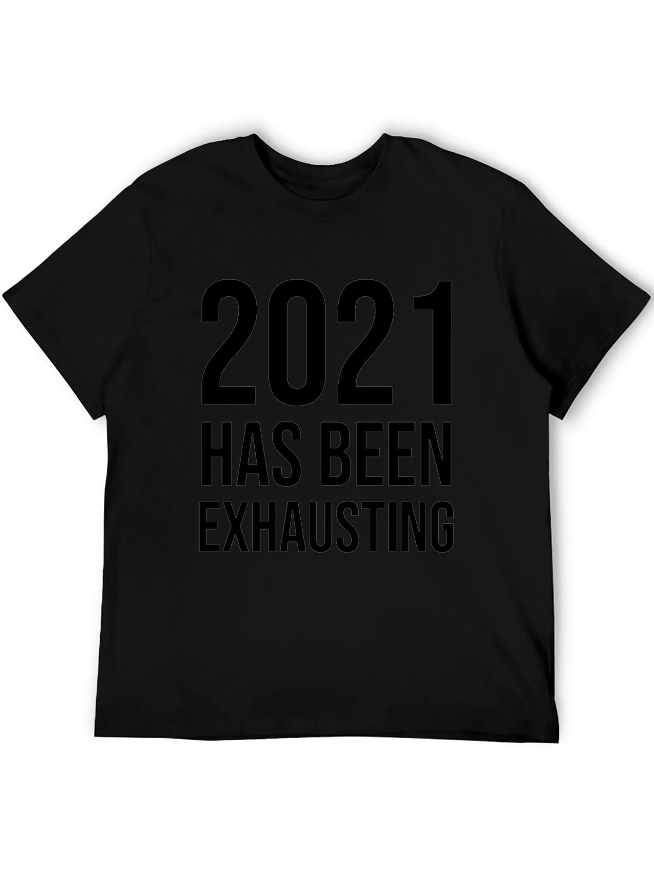 2021 Exhausting T-Shirt - Black