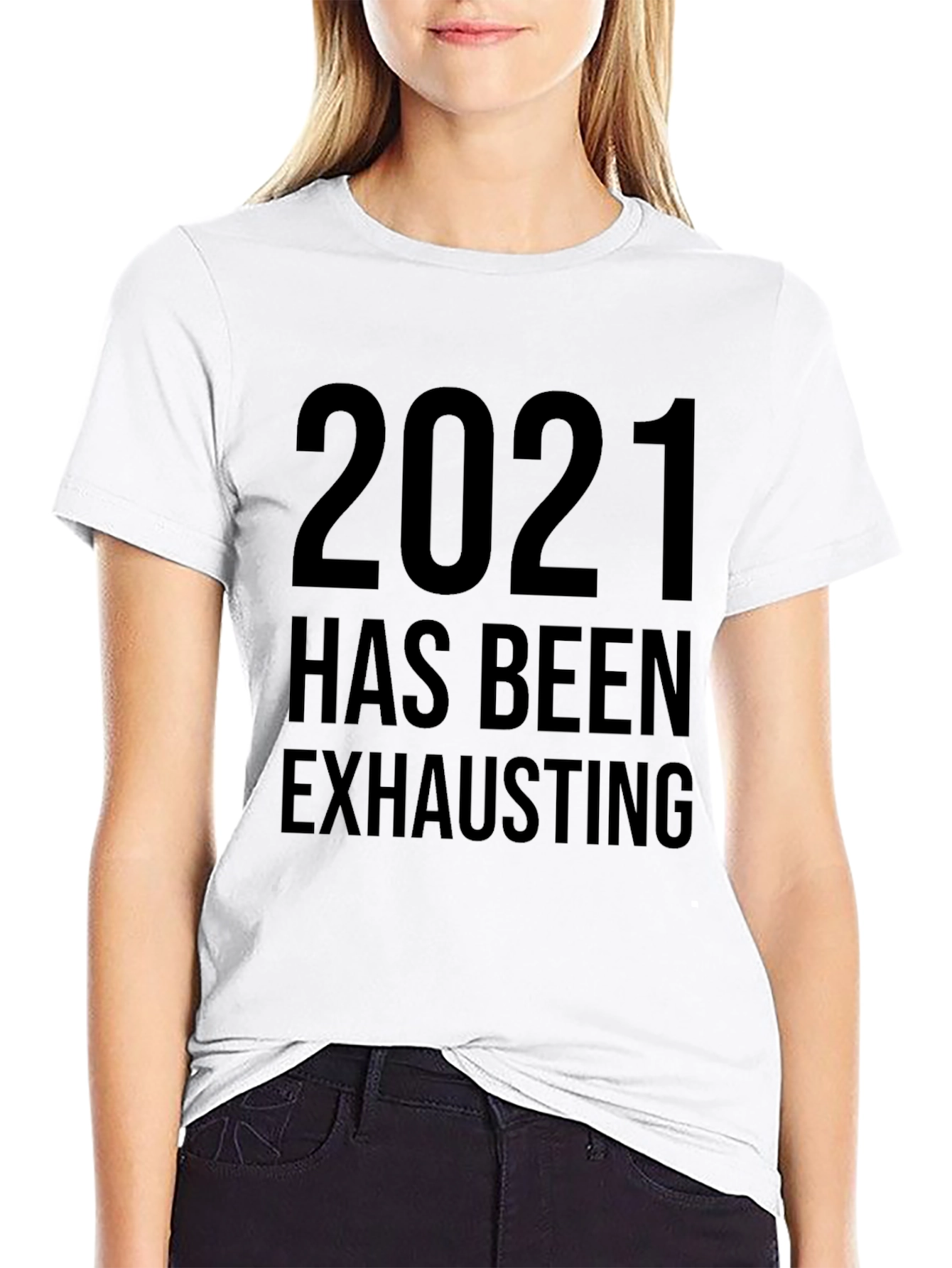 2021 Exhausting T-Shirt - Black