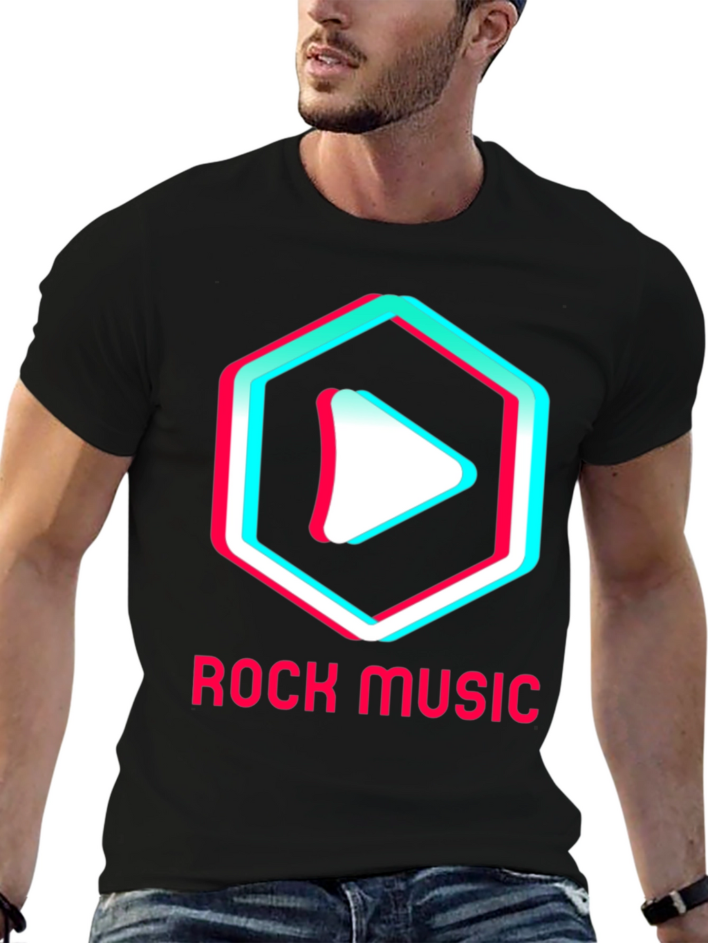 Rock Music Graphic Tee - Modern Style