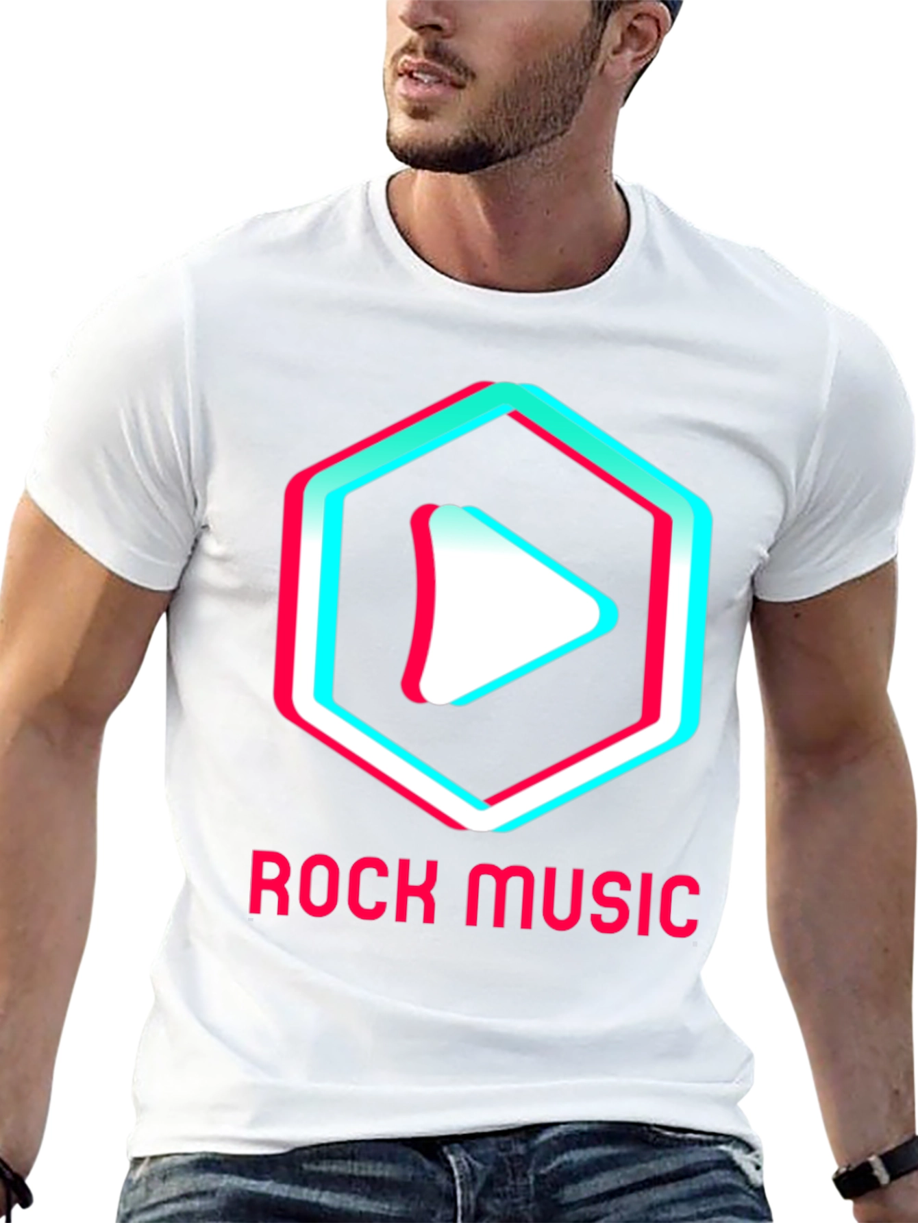 Rock Music Graphic Tee - Modern Style
