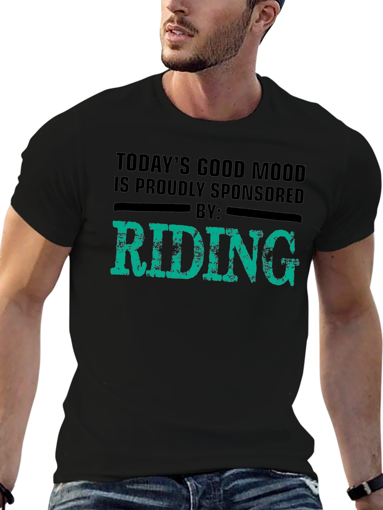 Riding Sponsored T-Shirt: Good Mood Maker