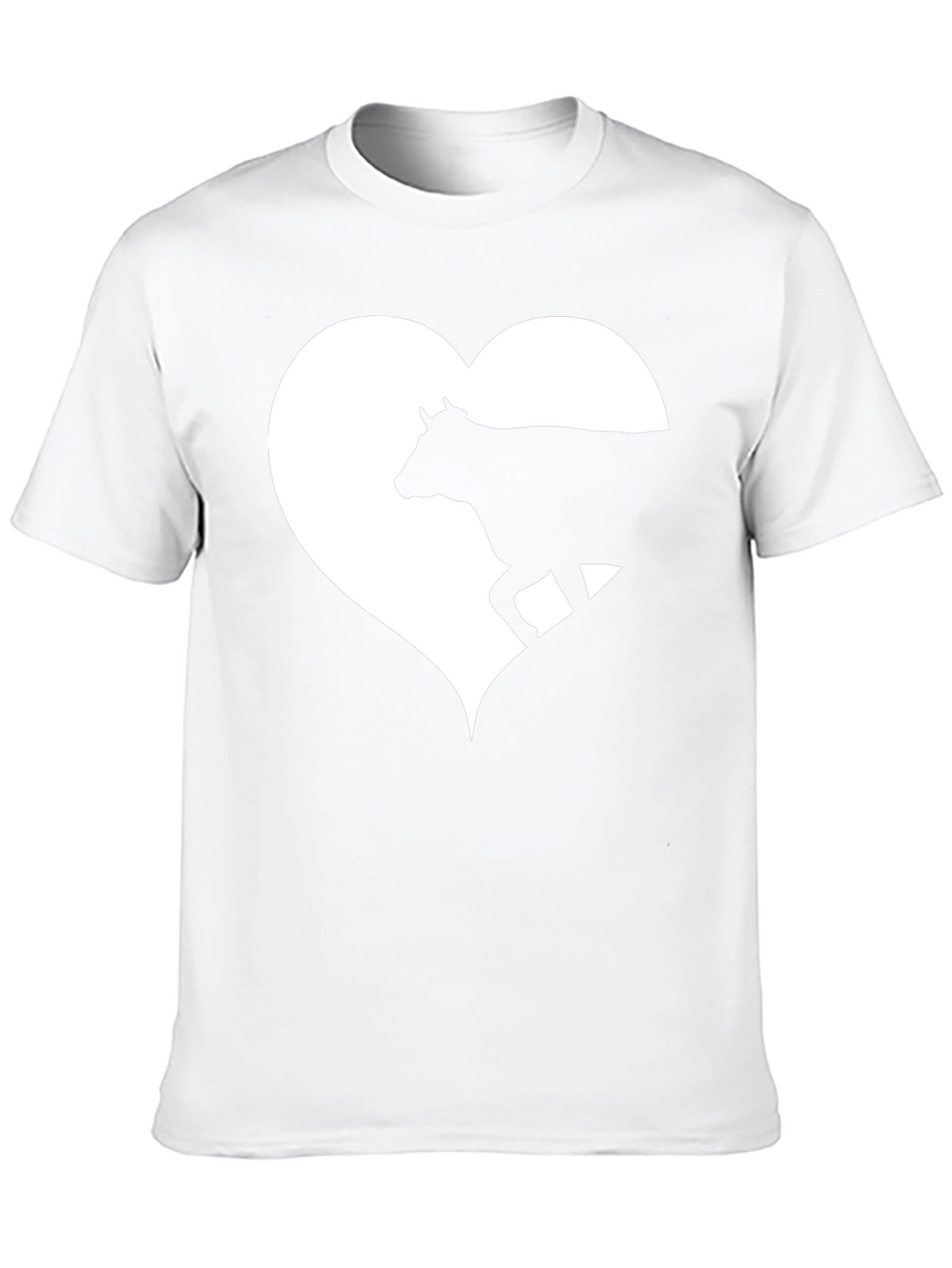 Cow Heart Graphic Tee - Mens Black T-Shirt