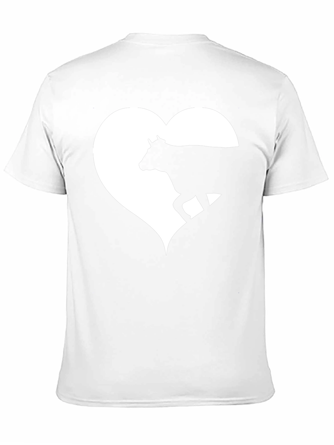 Cow Heart Graphic Tee - Mens Black T-Shirt