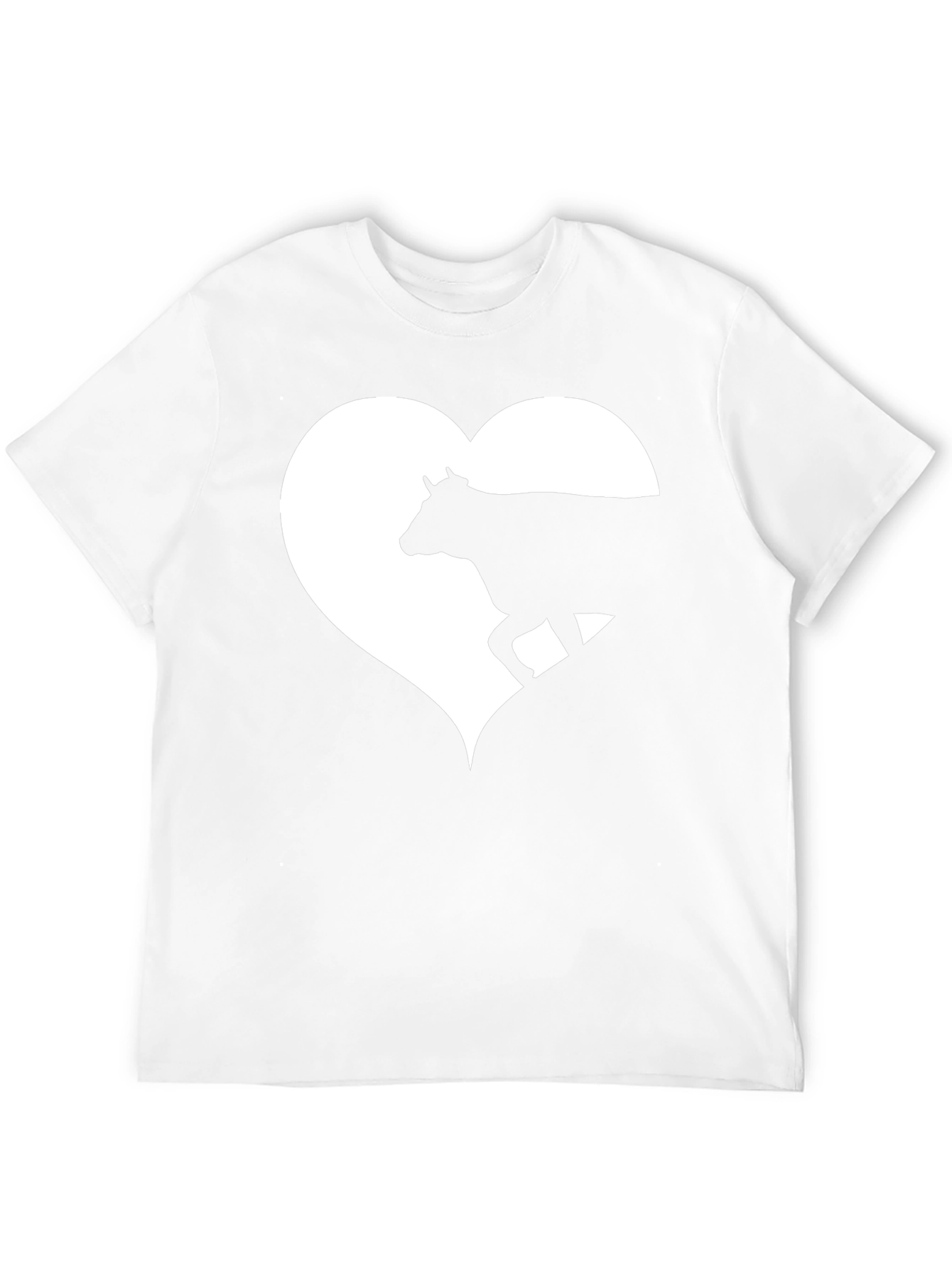 Cow Heart Graphic Tee - Mens Black T-Shirt