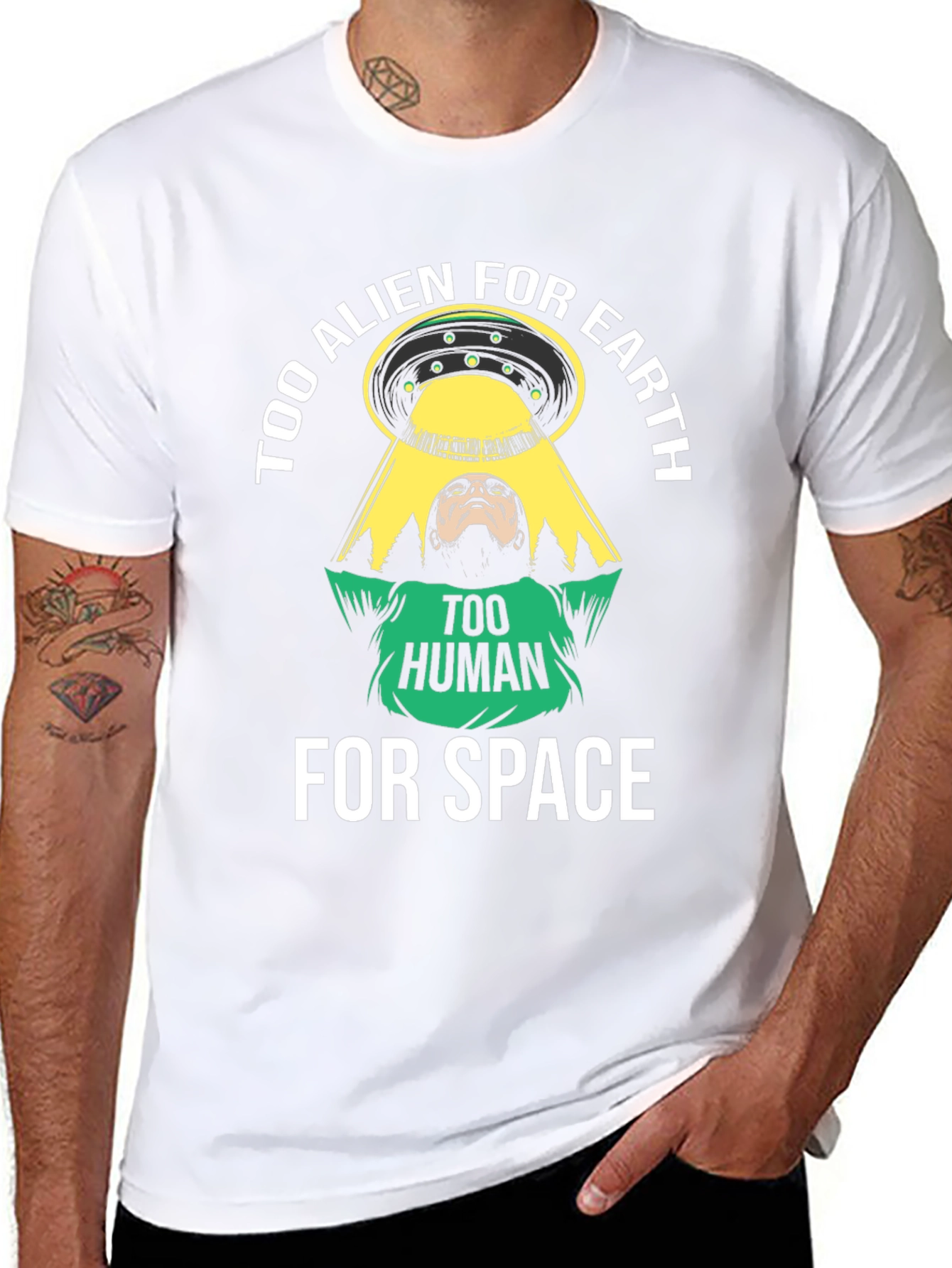 Too Alien for Earth T-Shirt