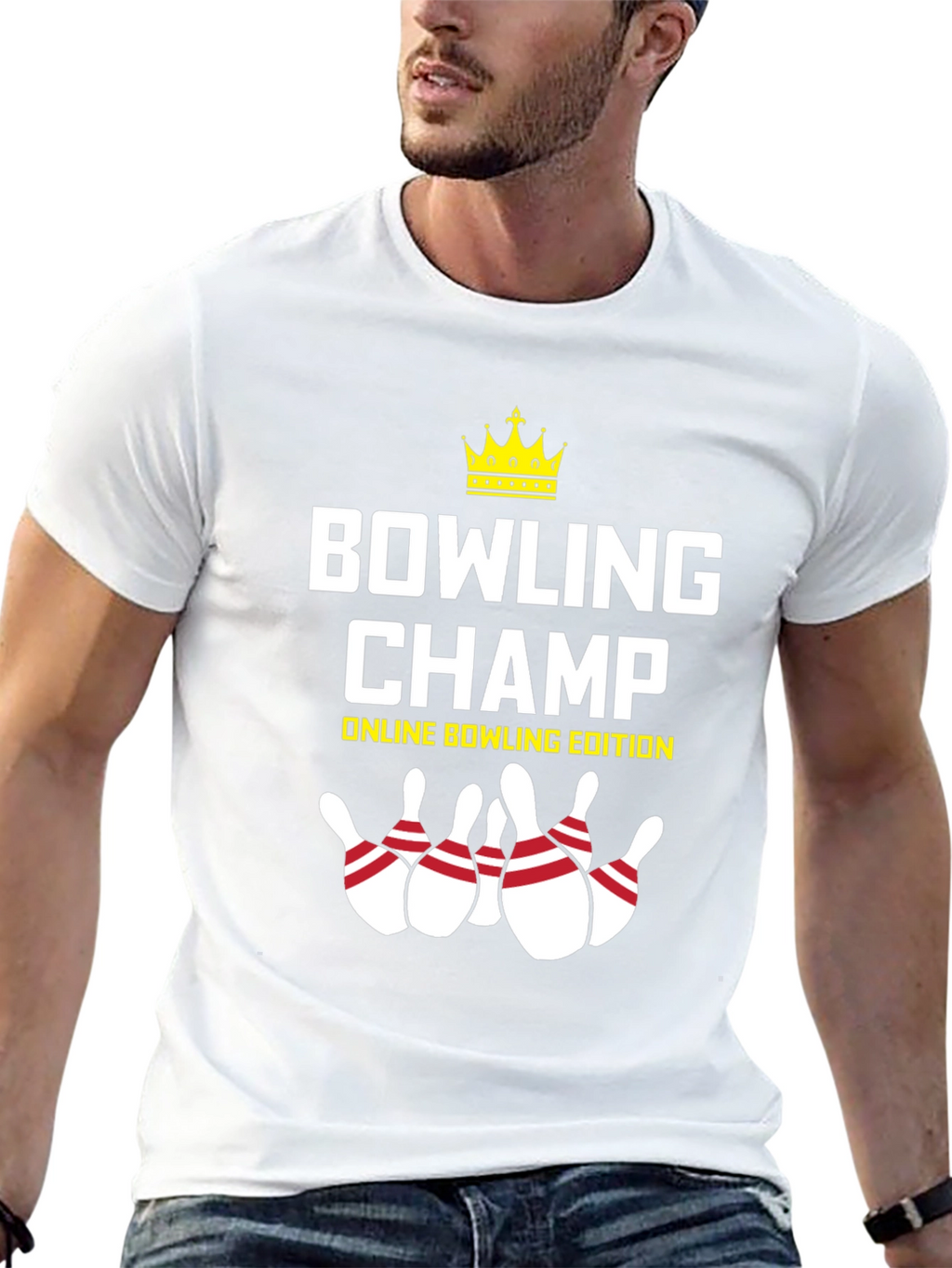 Bowling Champ Graphic Tee - Online Edition