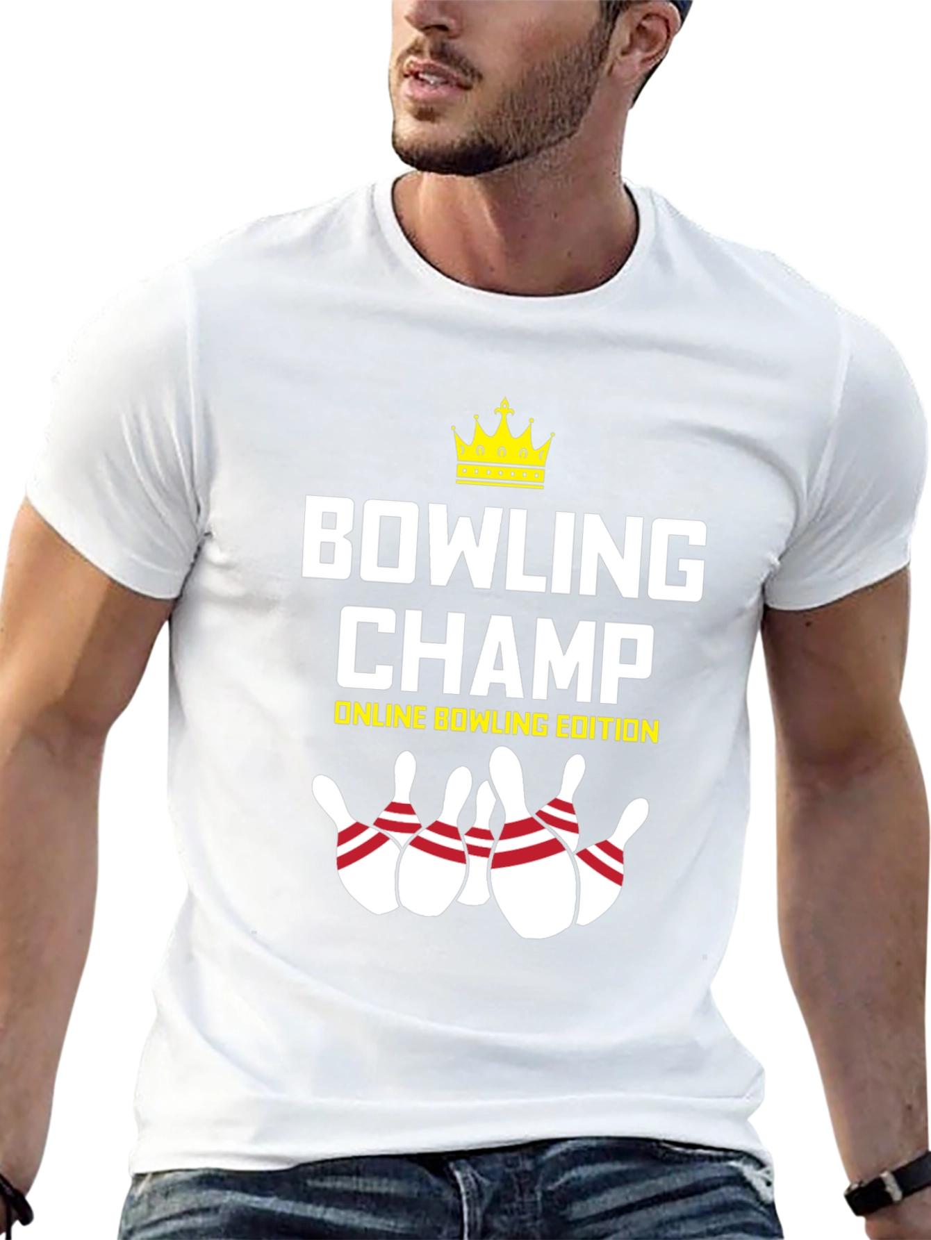 Bowling Champ Graphic Tee - Online Edition