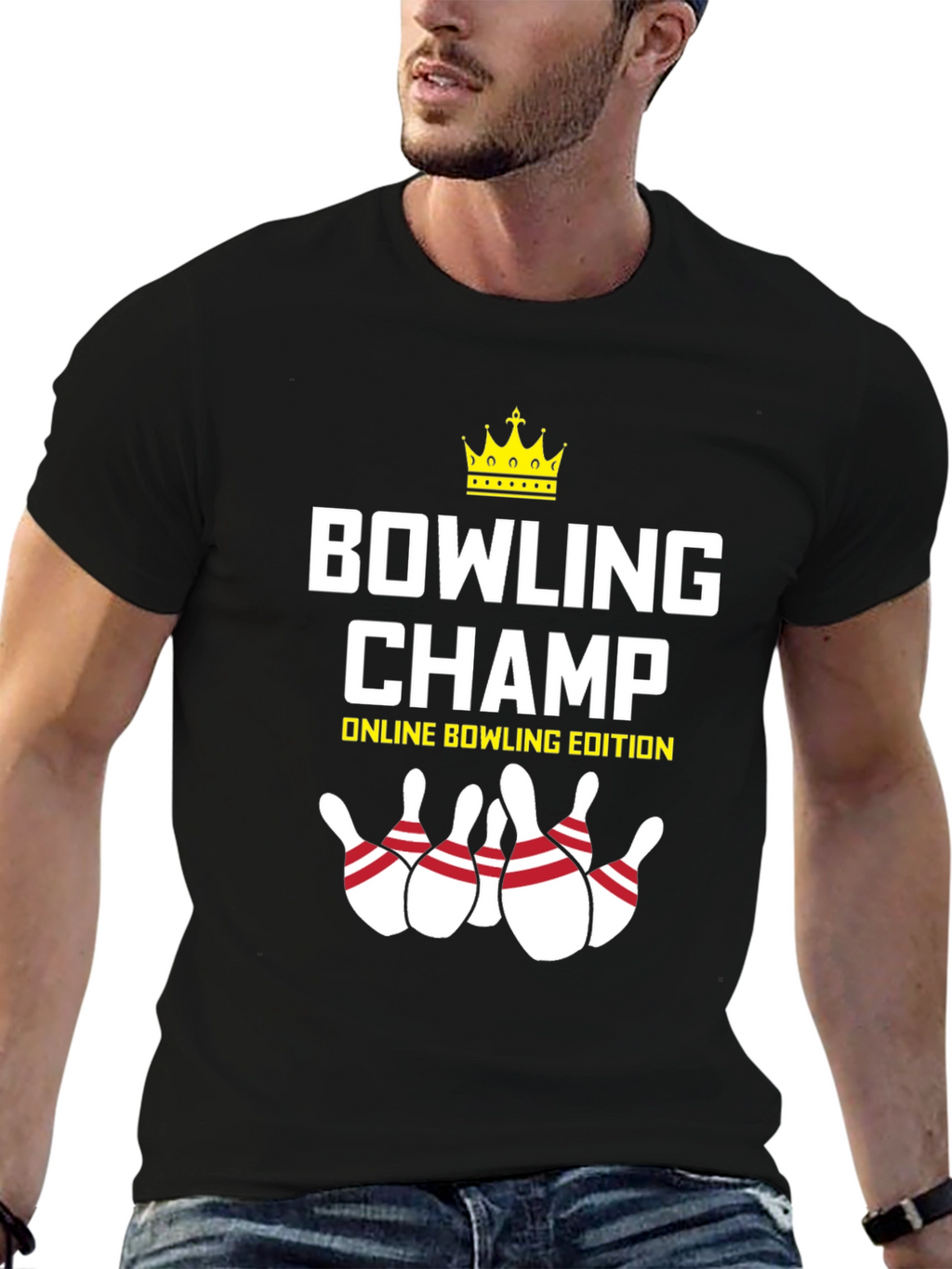 Bowling Champ Graphic Tee - Online Edition