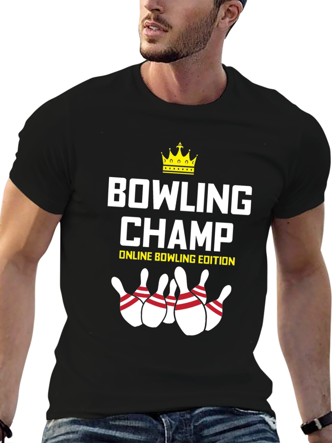 Bowling Champ Graphic Tee - Online Edition