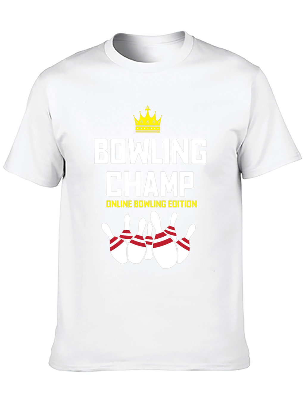 Bowling Champ Graphic Tee - Online Edition