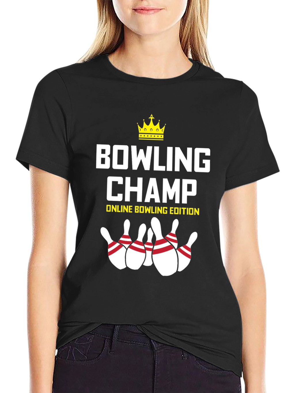 Bowling Champ Graphic Tee - Online Edition
