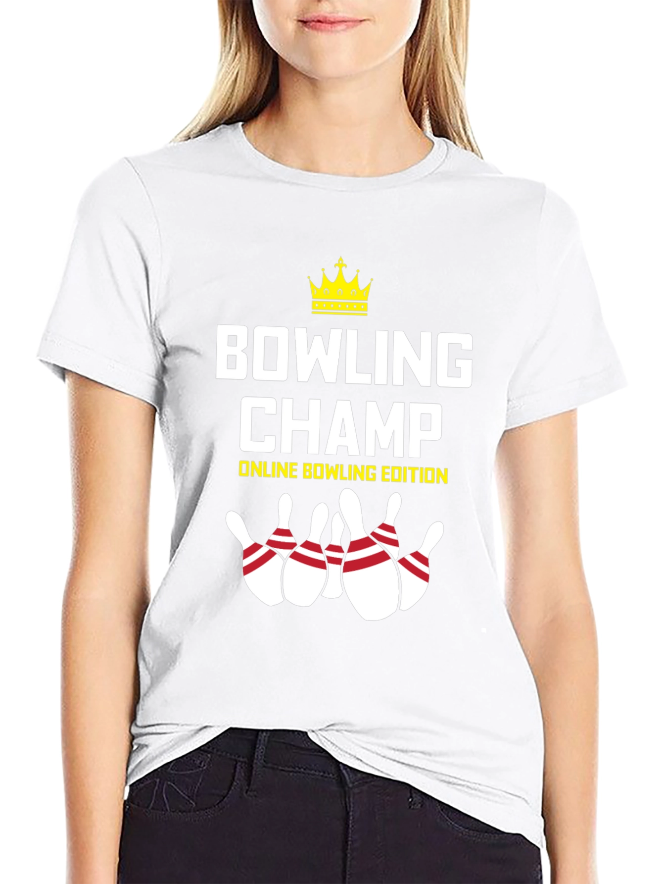 Bowling Champ Graphic Tee - Online Edition