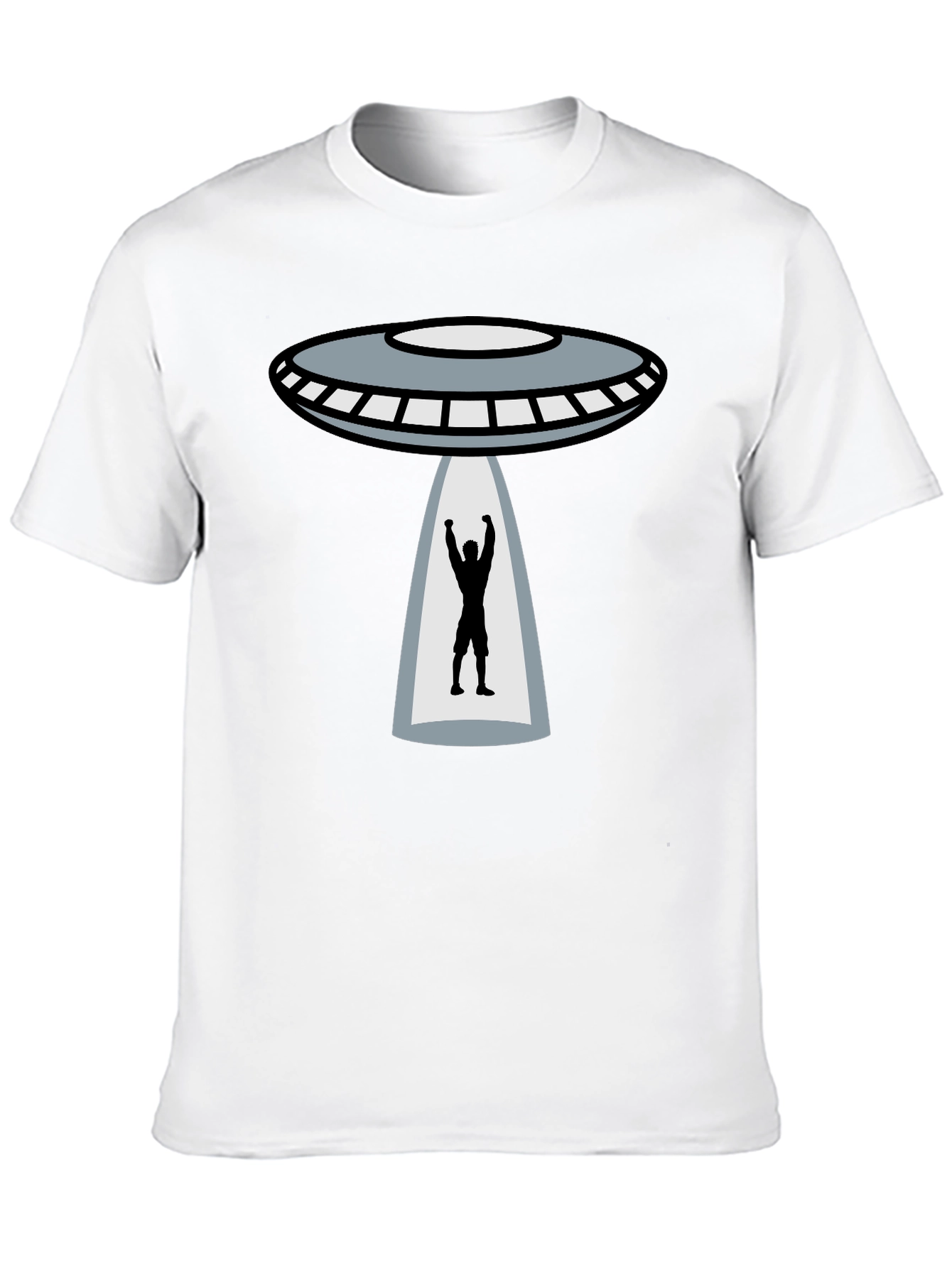 UFO Abduction Graphic T-Shirt