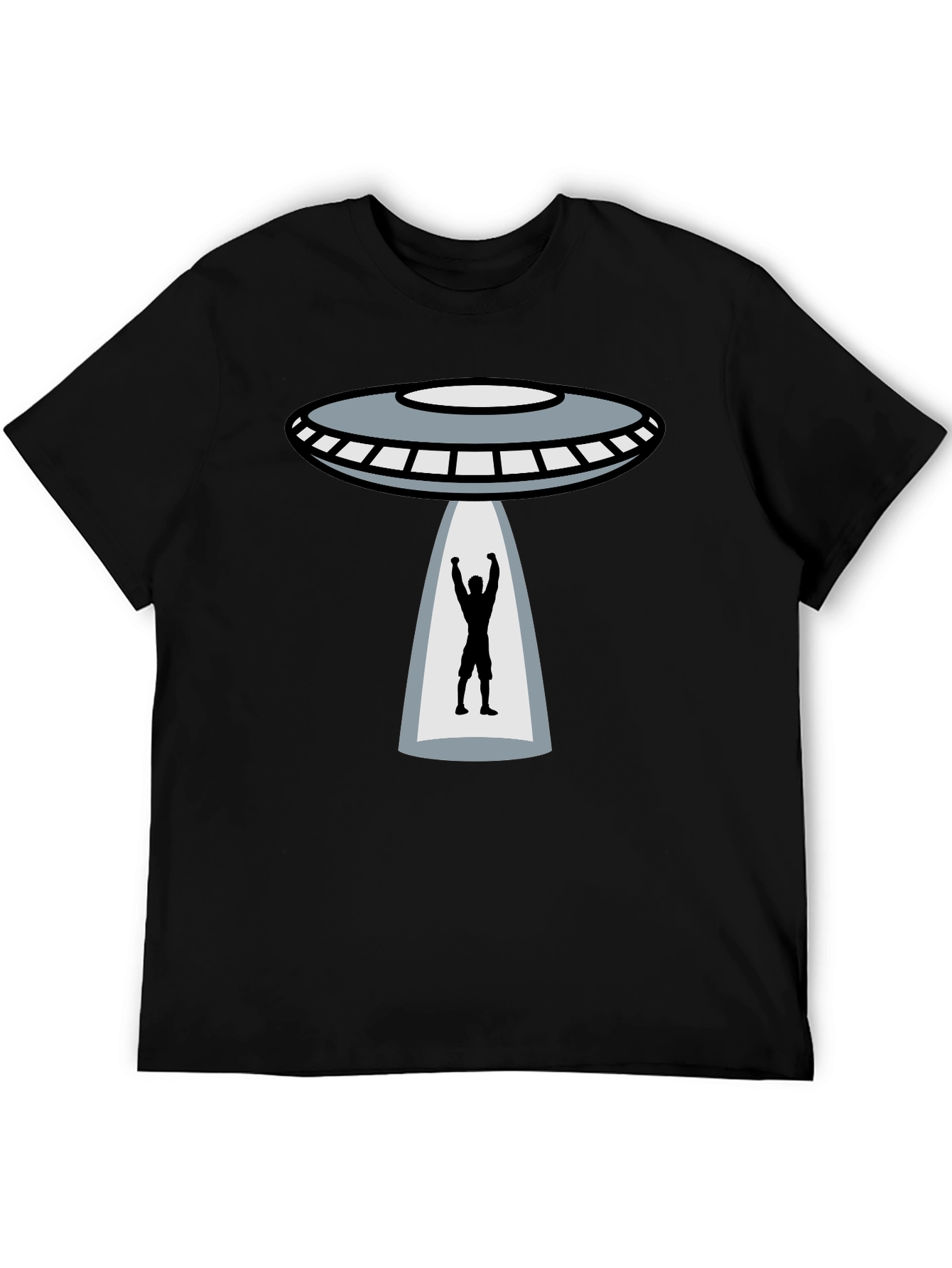 UFO Abduction Graphic T-Shirt