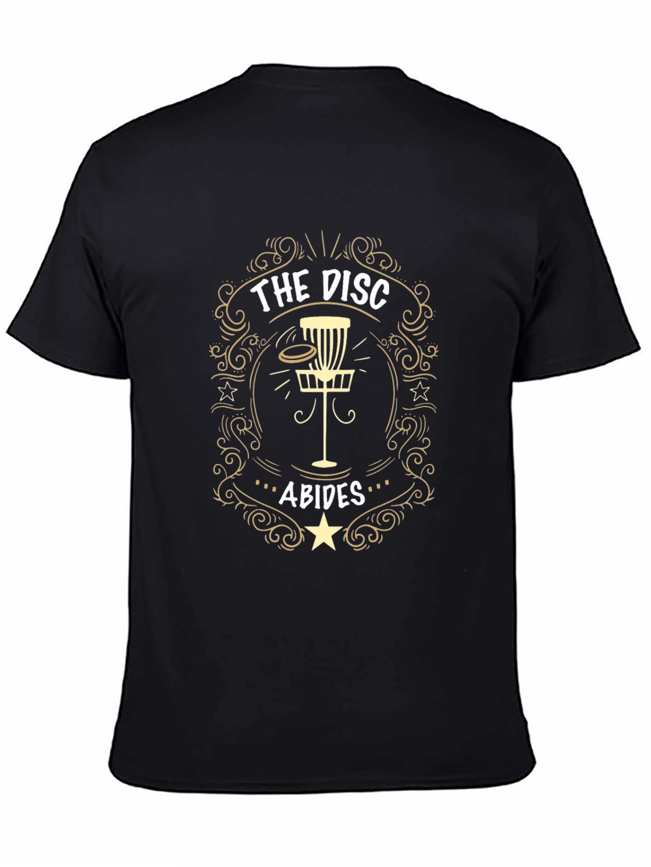 The Disc Abides T-Shirt - Disc Golf Tee