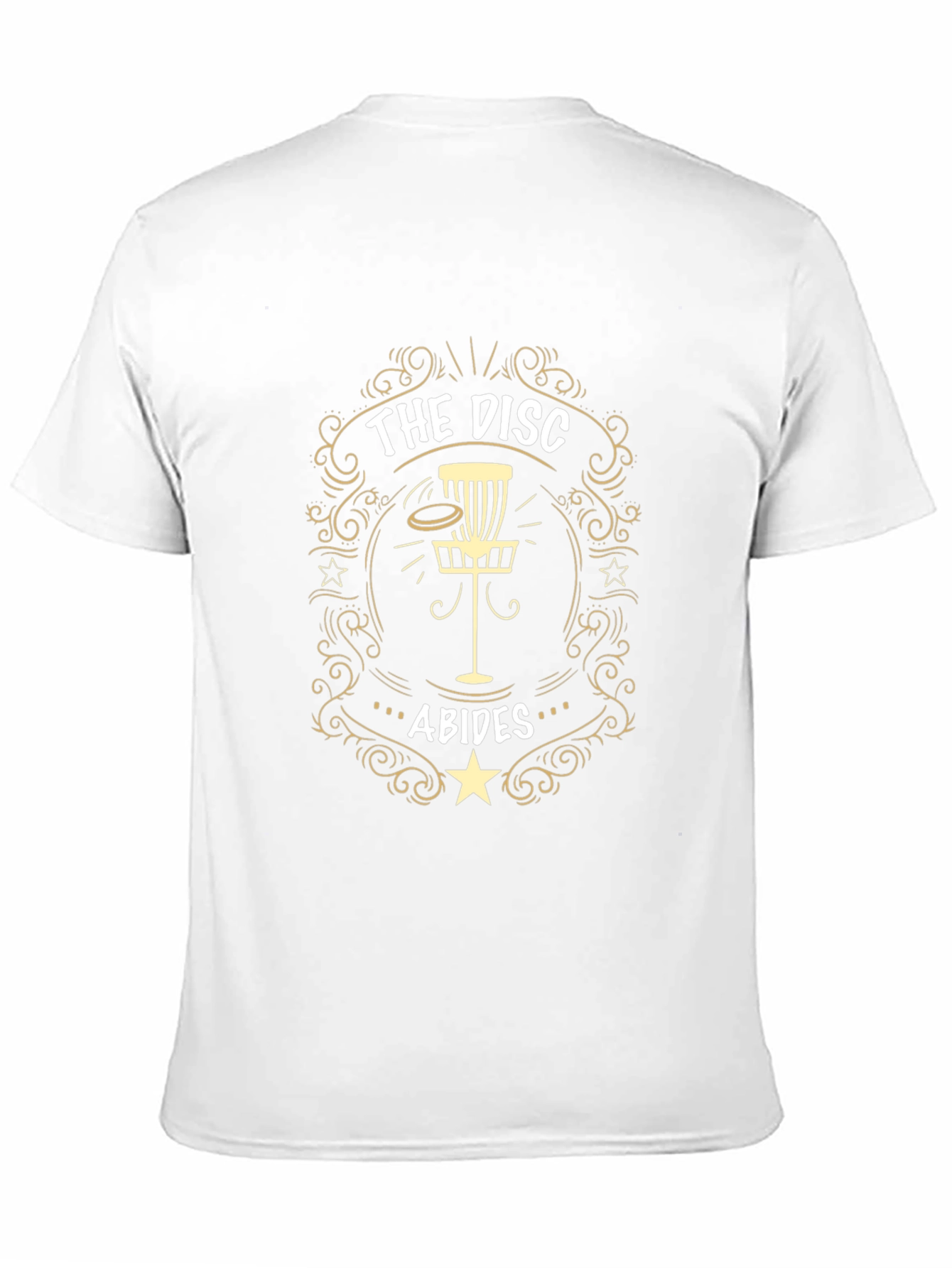 The Disc Abides T-Shirt - Disc Golf Tee