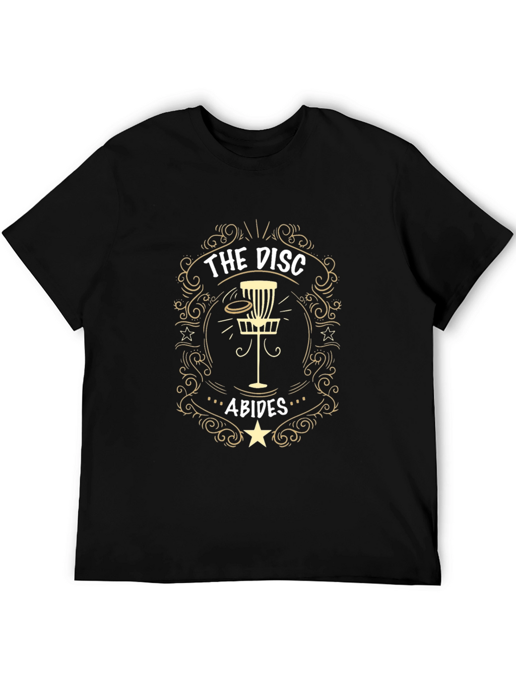 The Disc Abides T-Shirt - Disc Golf Tee