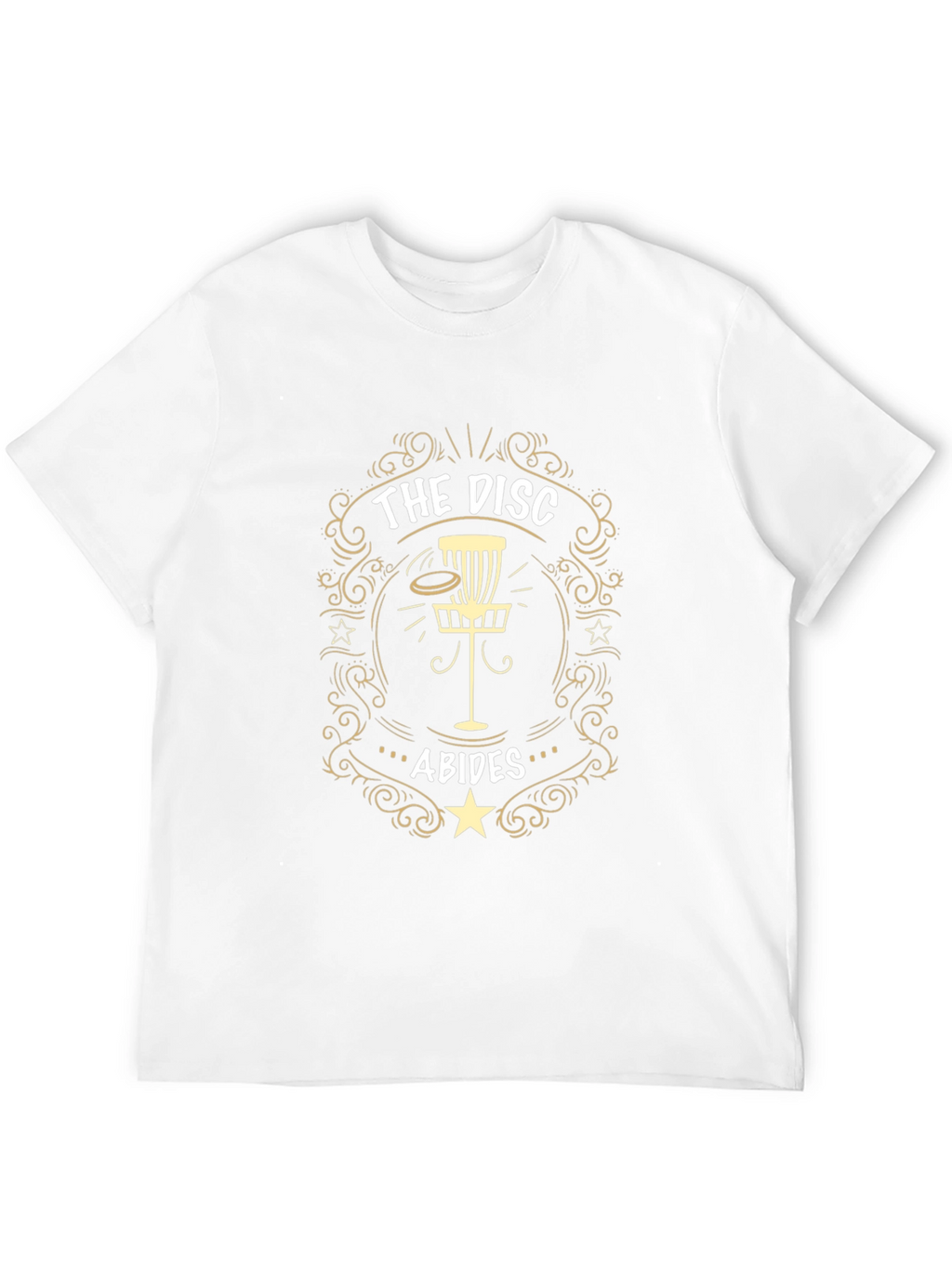 The Disc Abides T-Shirt - Disc Golf Tee