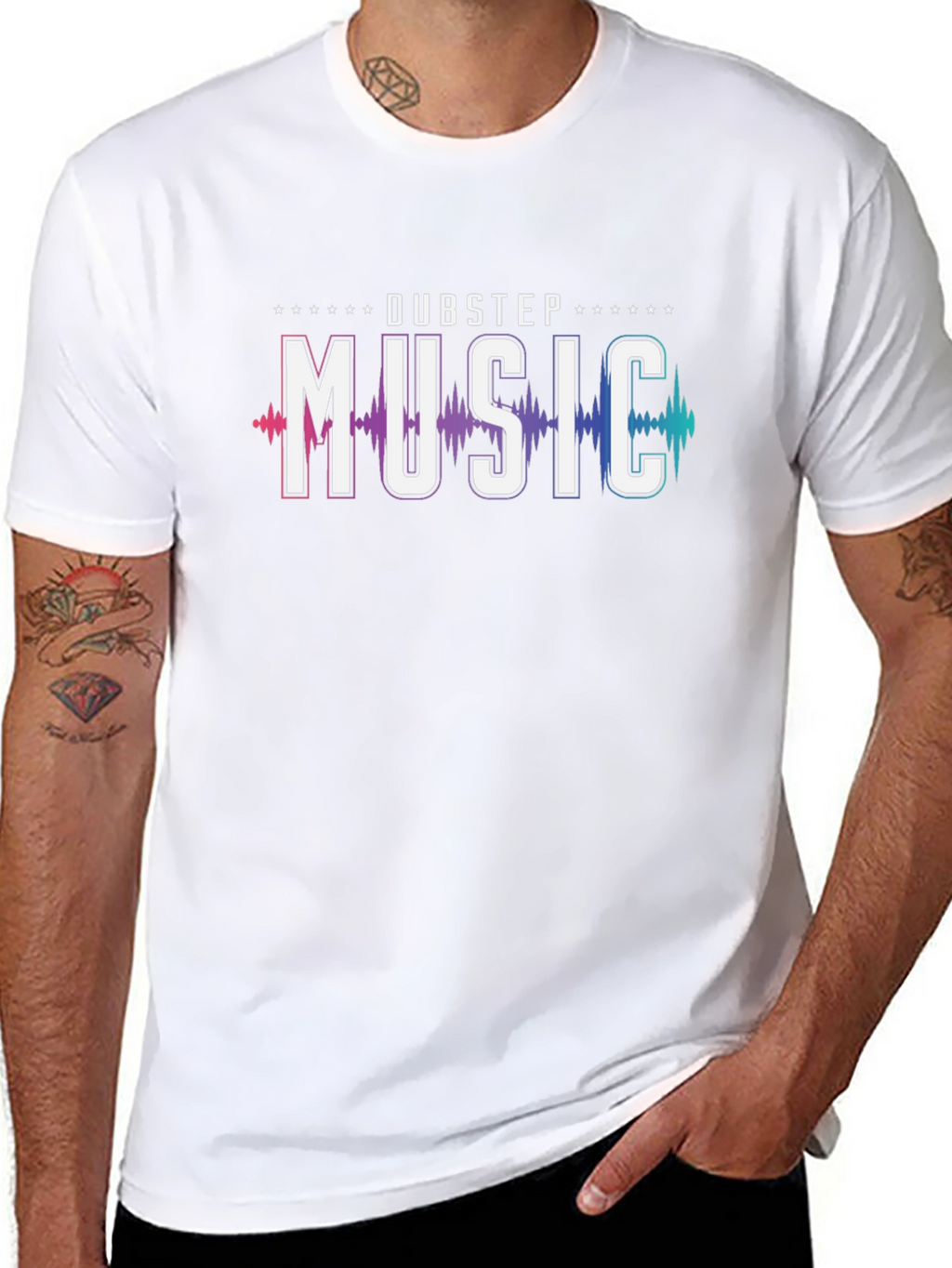 Dubstep Music Graphic T-Shirt