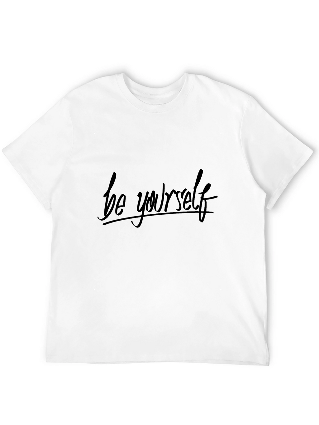 Be Yourself Black T-Shirt