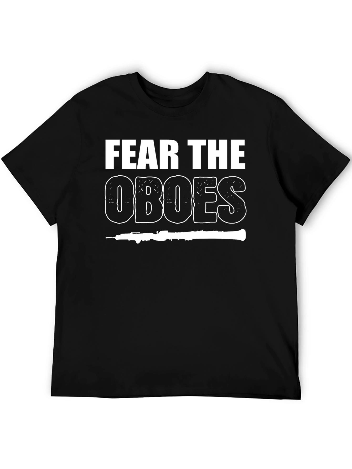 Fear The Oboes Funny Band T-Shirt