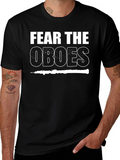 Fear The Oboes Funny Band T-Shirt