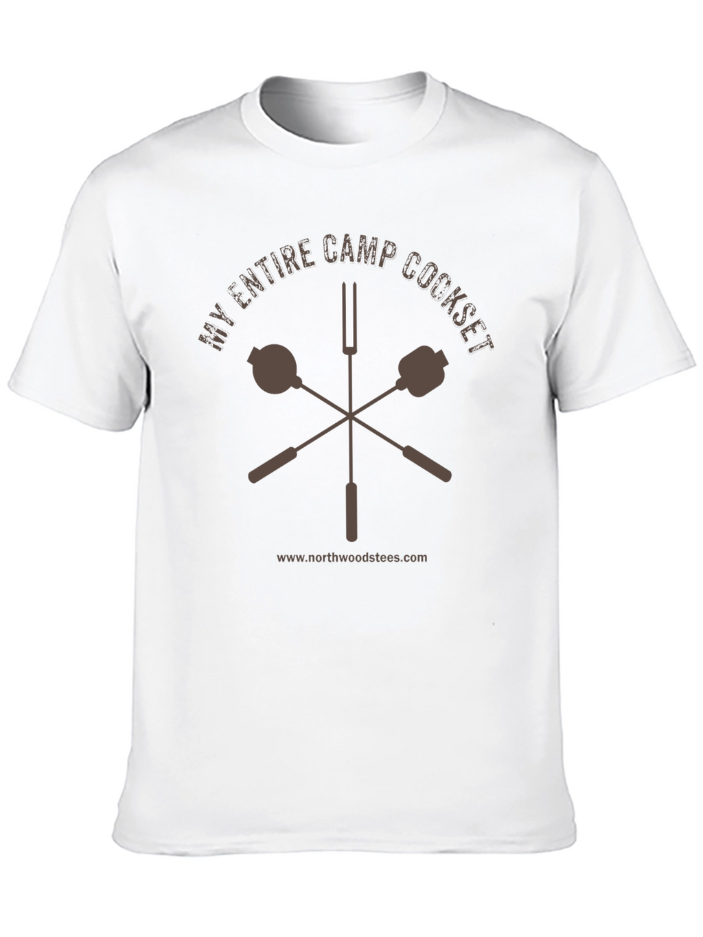 My Entire Camp Cookset Black T-Shirt