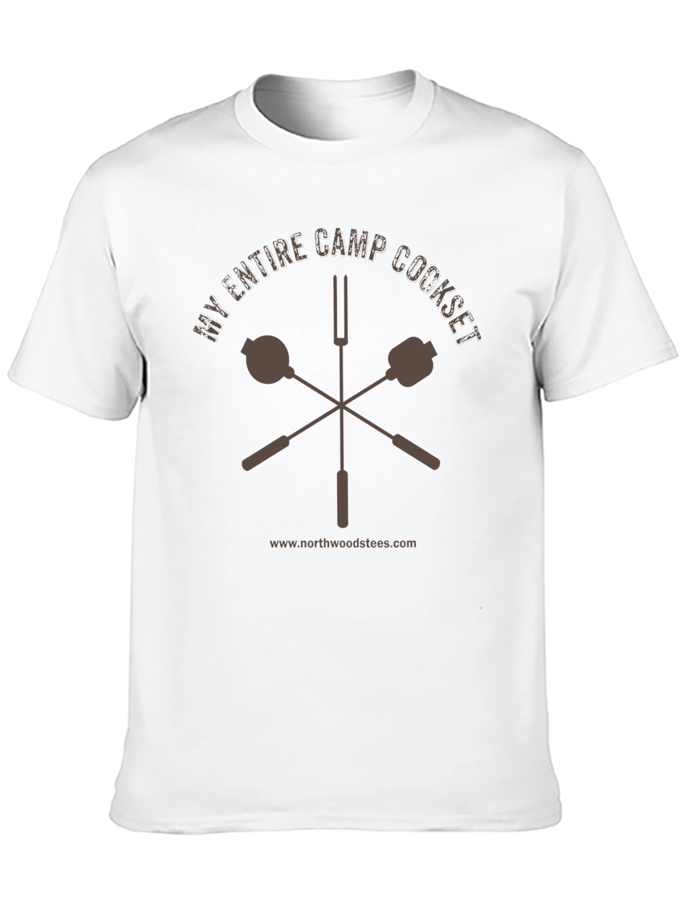 My Entire Camp Cookset Black T-Shirt