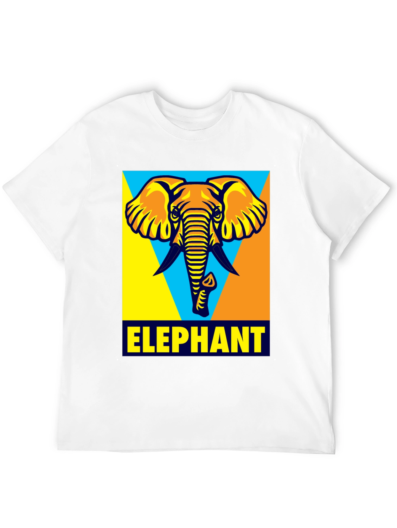 Elephant Graphic T-Shirt - Cool Animal Design