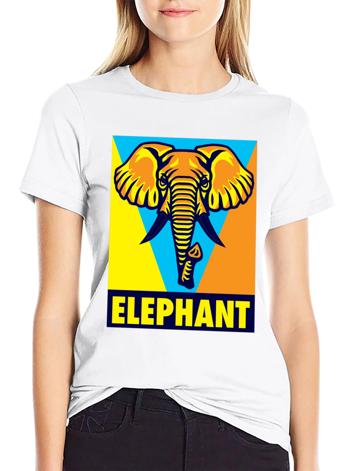 Elephant Graphic T-Shirt - Cool Animal Design