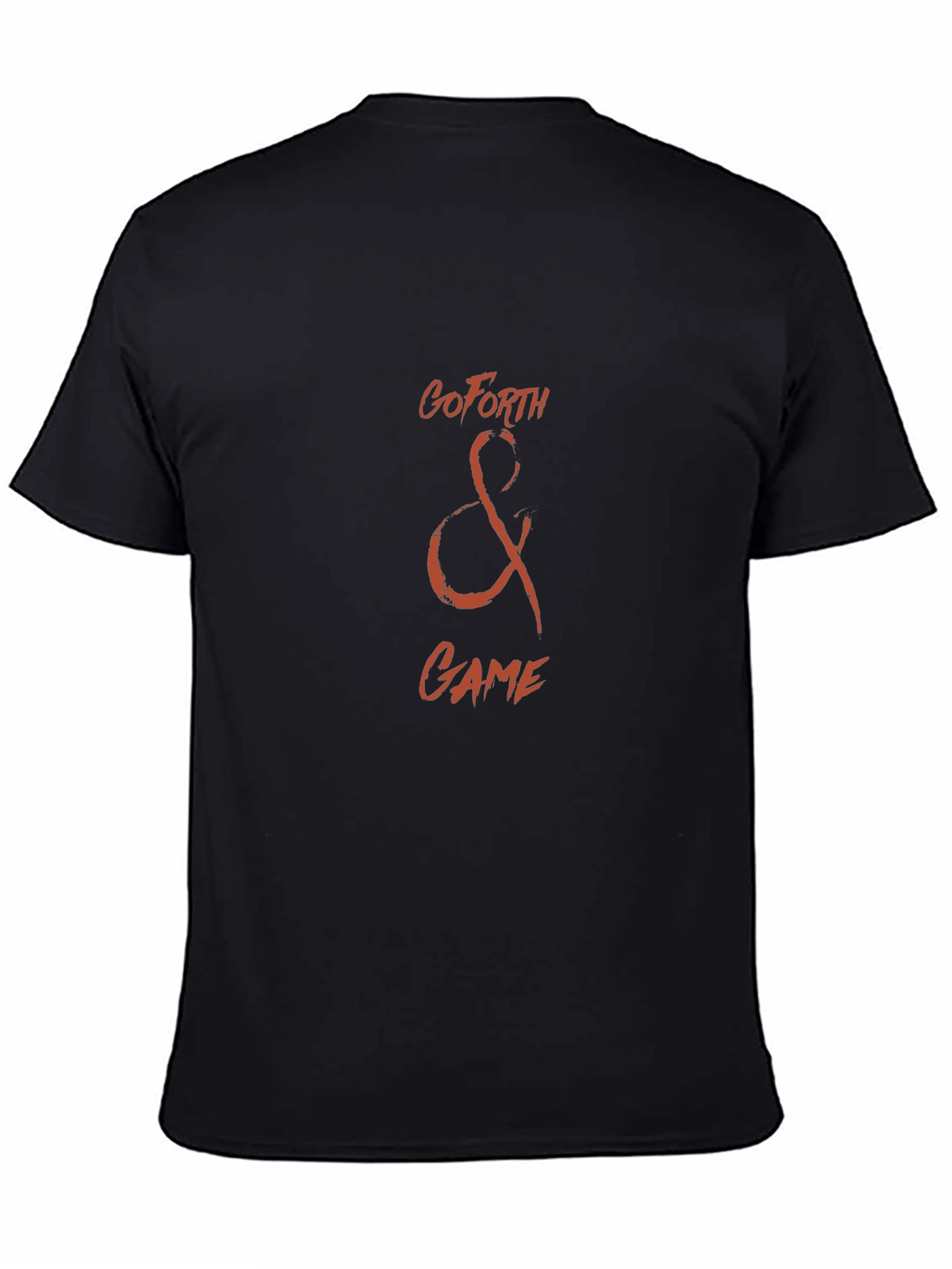Go Forth & Game Graphic Tee - Black