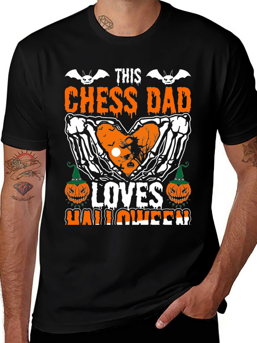 Chess Dad Halloween T-Shirt