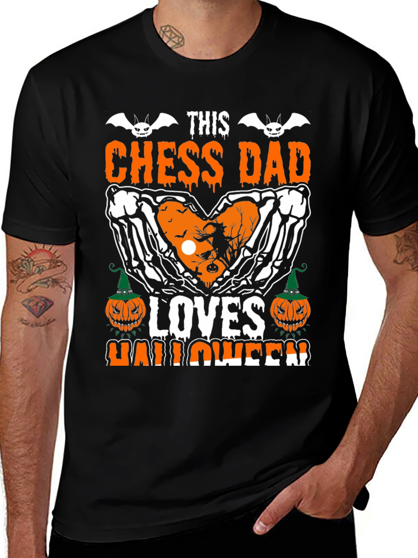 Chess Dad Halloween T-Shirt
